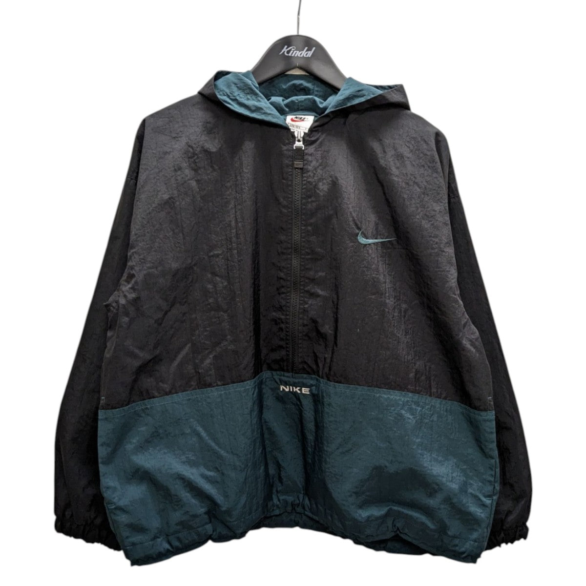 NIKE(ナイキ) 90s ナイロンアノラックパーカー ブラック