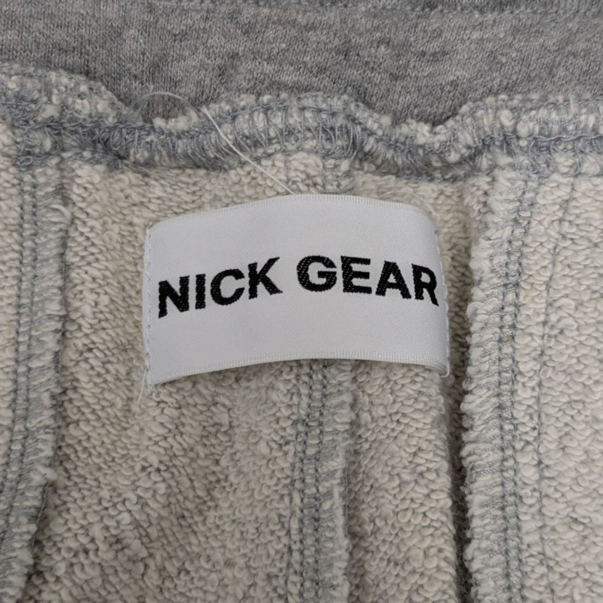 NICK GEAR スウェットショートパンツ24S-02 古着・中古-6枚目のアイテム画像