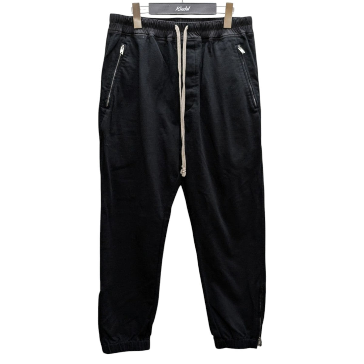 RICK OWENS(リックオウエンス) 裾ジップスウェットパンツ