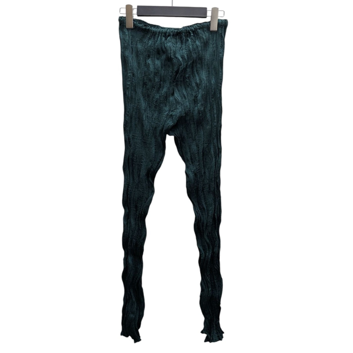 ISSEY MIYAKE ME グリーン レギンス／シースルークパンツ 古着・中古-2枚目のアイテム画像