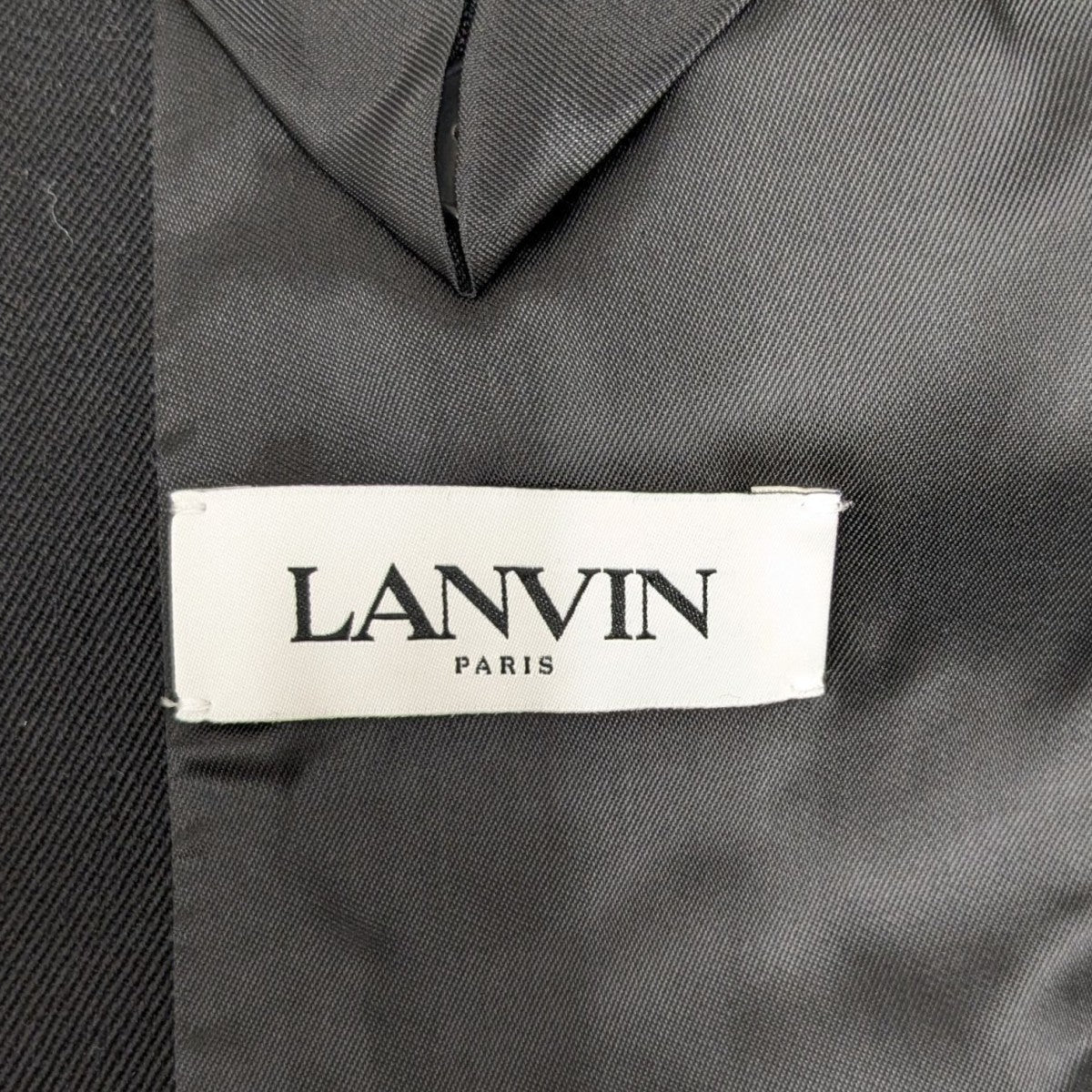 LANVIN Utility Style Jacket マルチポケットウールジャケット 古着・中古-6枚目のアイテム画像