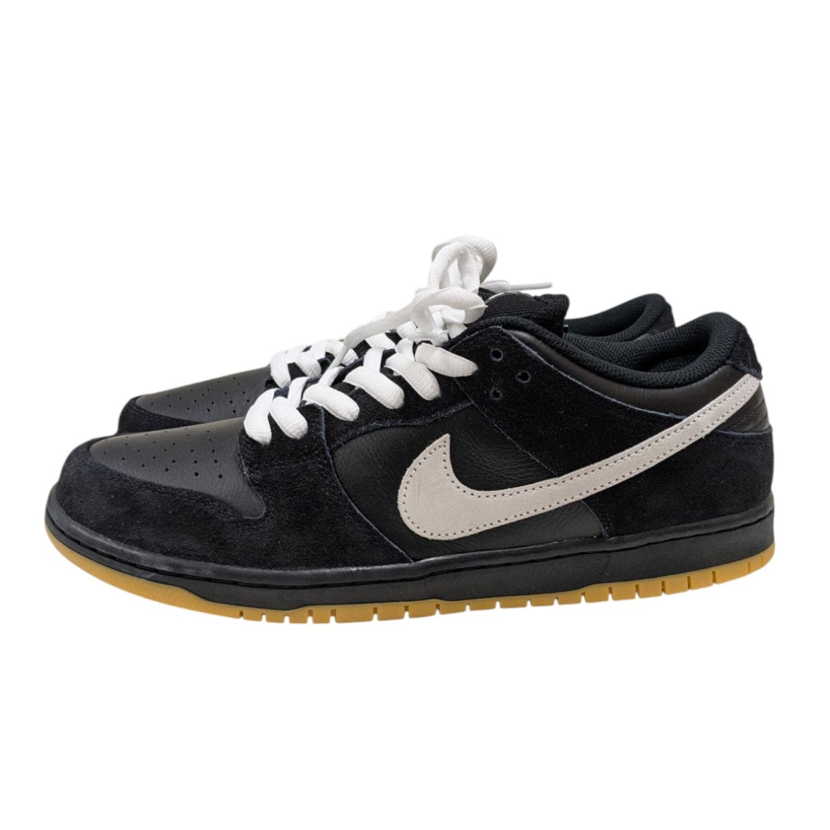 Nike SB ブラック ローカット スニーカー Nike SB Dunk “Triple Black/Orange” スニーカー | ブラック