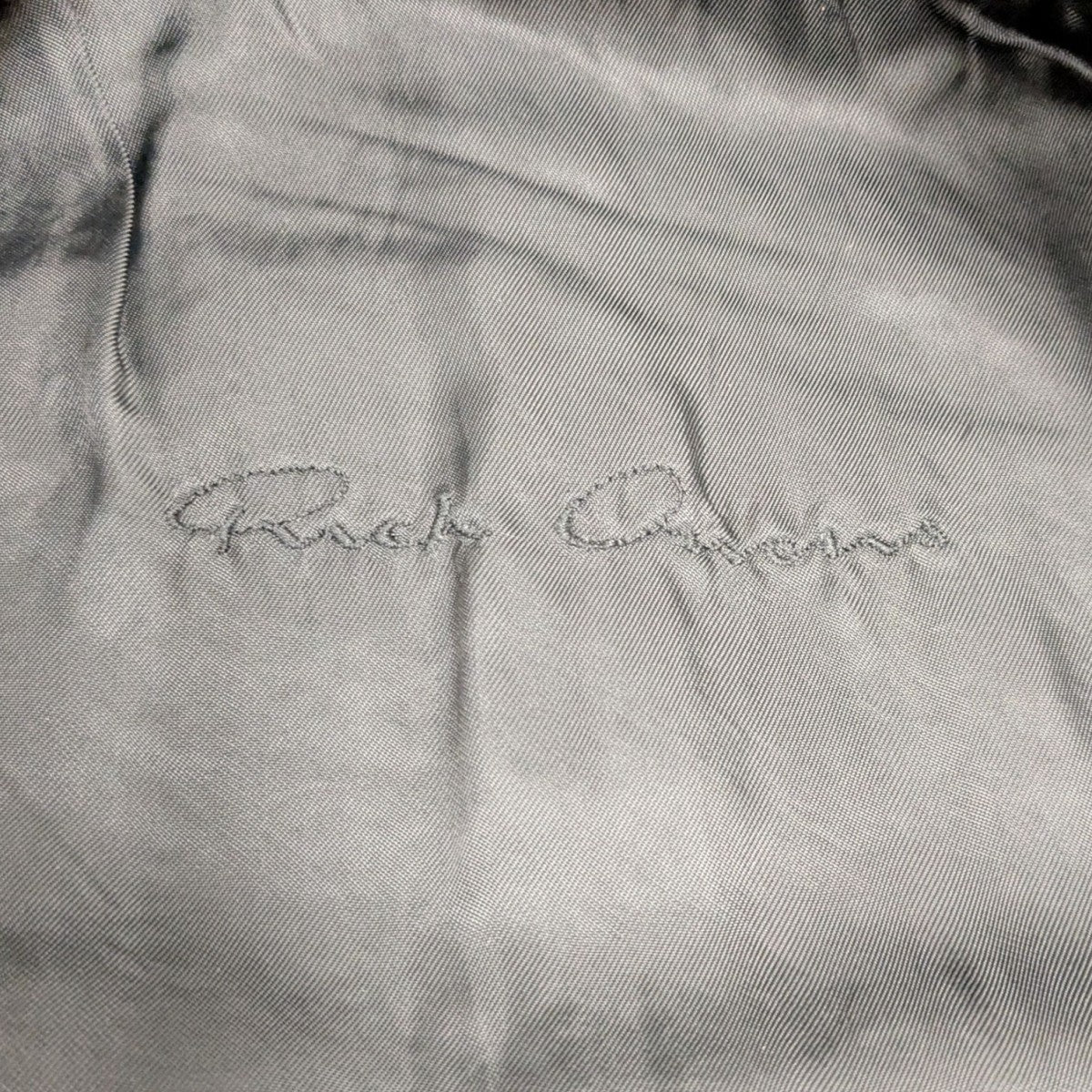 リックオウエンス　レザーコート Rick Owens - リックオウエンス RR01D3985-LOY フーデットレザー