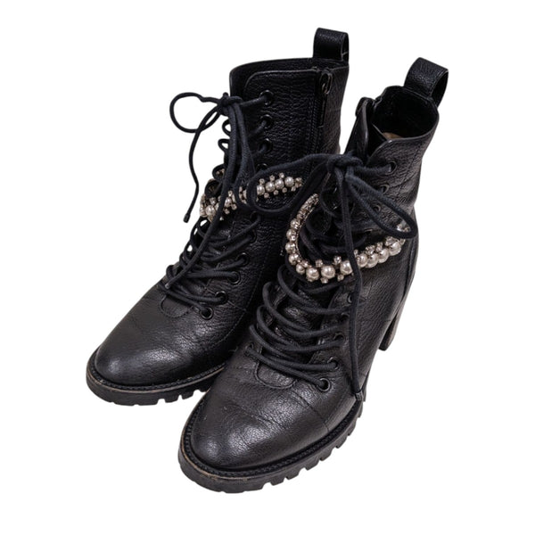 ジミーJIMMY CHOO コンバットブーツ JIMMY CHOO(ジミーチュウ) レースアップ コンバットブーツ CRUZ