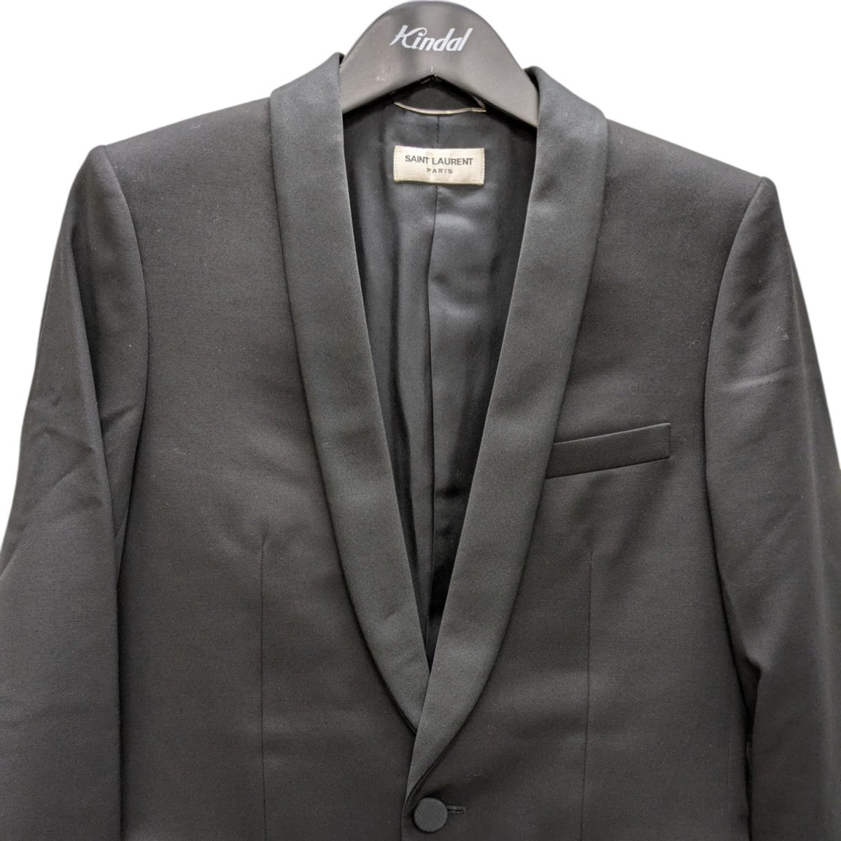 【希少・美品】サンローランパリ エディ期 12SS スモーキングジャケット 42 Saint Laurent Paris(サンローランパリ) エディ期 ショール