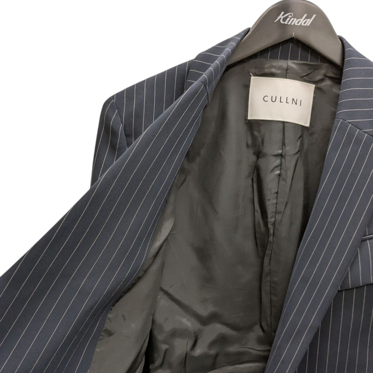 CULLNI(クルニ) 別注DOUBLE BLEAST JACKET ダブルストライプ