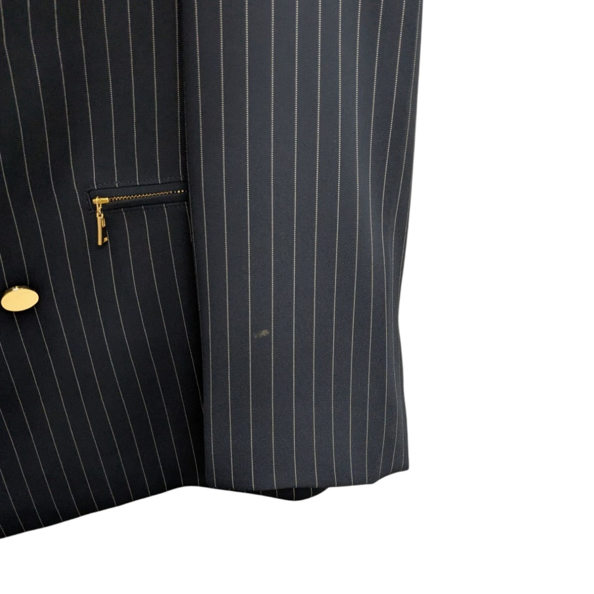 CULLNI(クルニ) 別注DOUBLE BLEAST JACKET ダブルストライプ