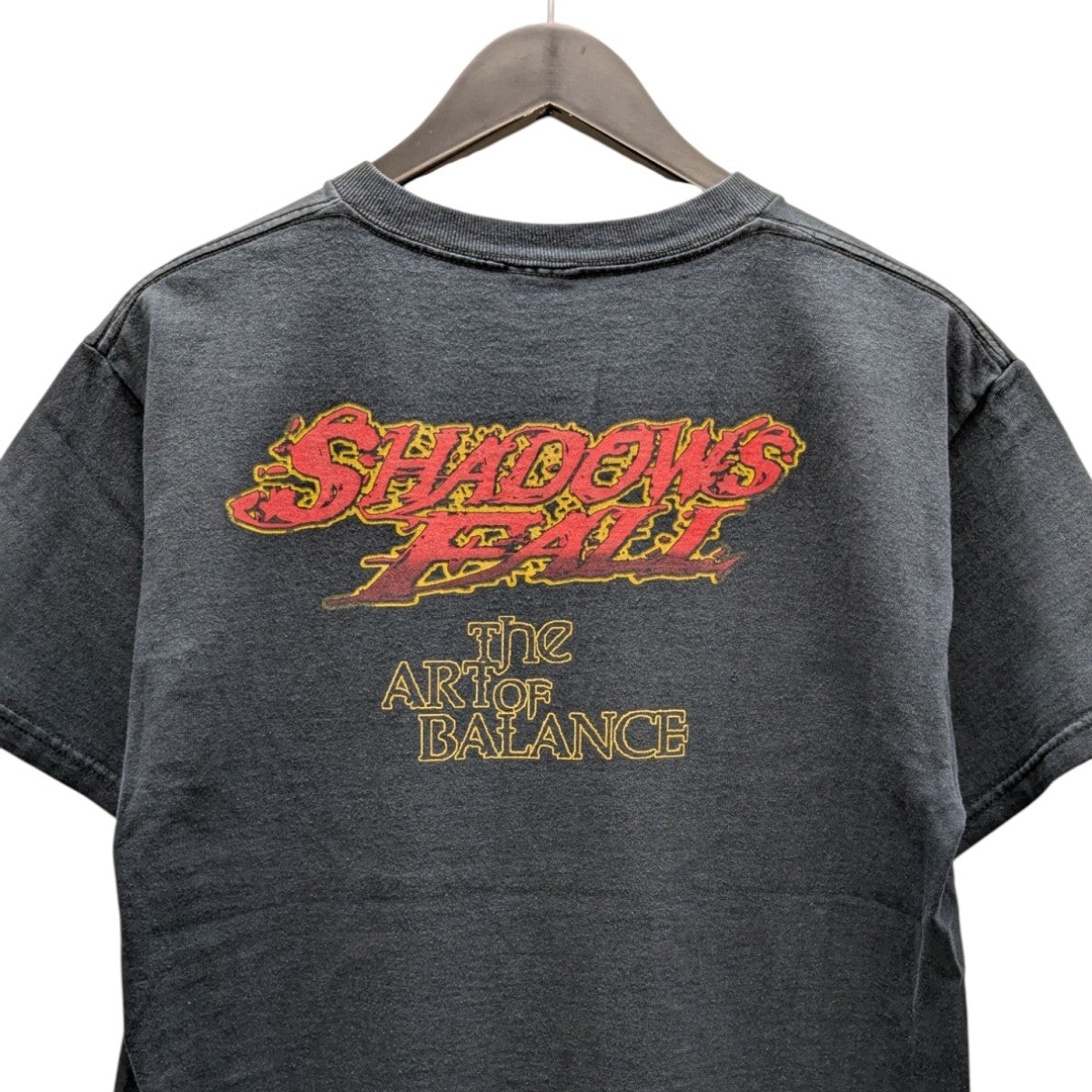 NO BRAND(ノーブランド) SHADOWS FALL Tシャツ ブラック サイズ