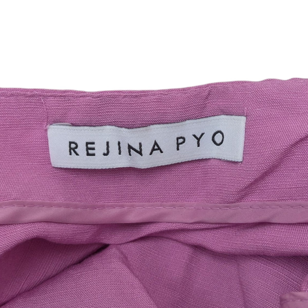 REJINA PYO レーヨンリネンワンピースF154-2 古着・中古-5枚目のアイテム画像