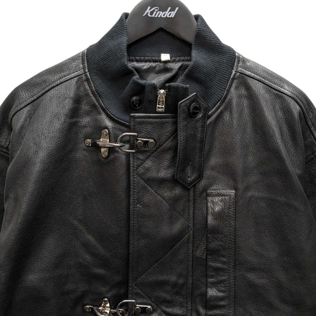 CCU(シーシーユー) レザーファイヤーマンジャケットSH-56-C-GOAT-3 SH