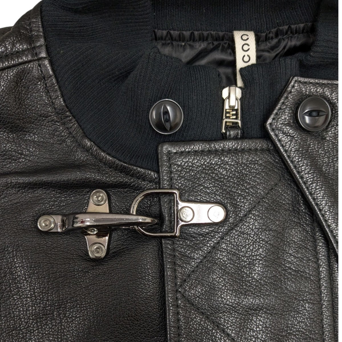 CCU(シーシーユー) レザーファイヤーマンジャケットSH-56-C-GOAT