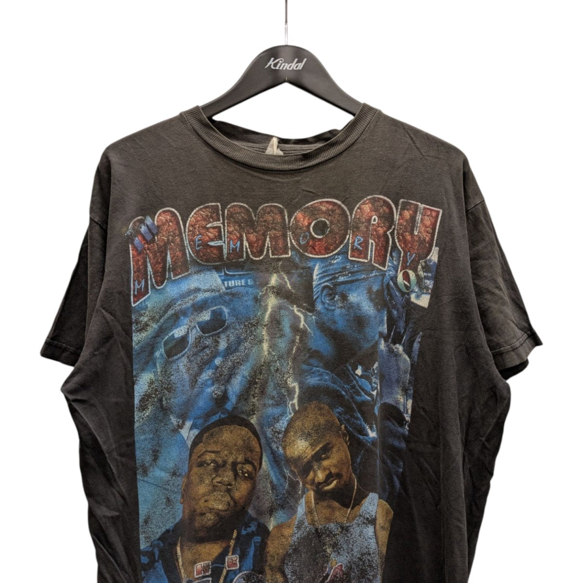 90s~PLEASE STOP THE VIOLENCETUPAC＆B．I．G MEMORY Tシャツ