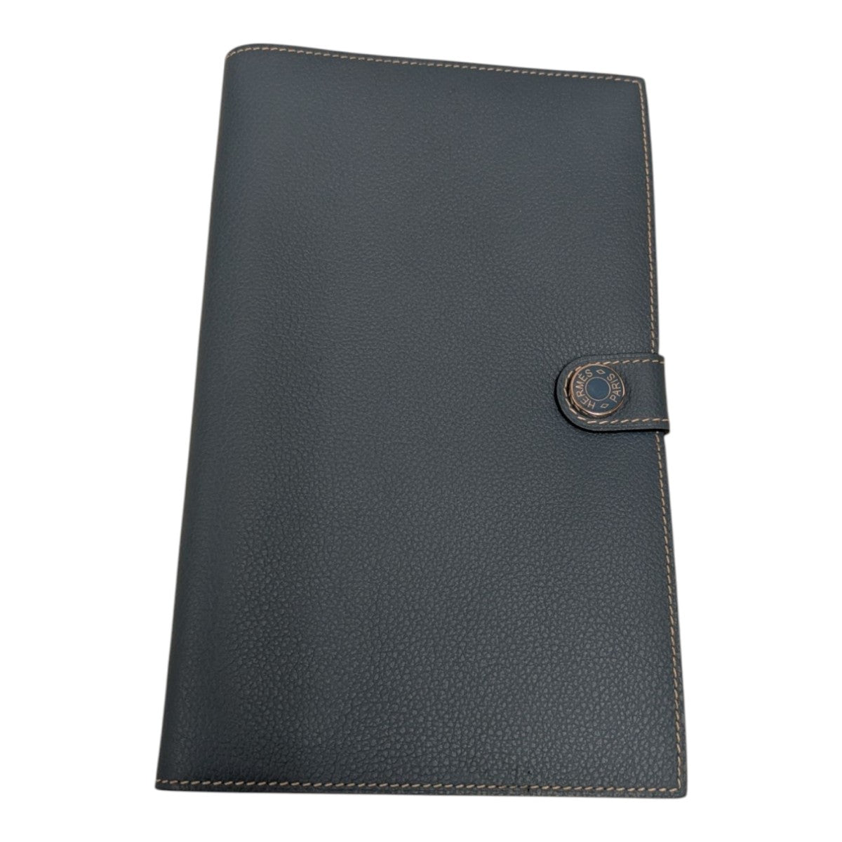 エルメス リング.M.S トゥタンマン ロングウォレット  【Aランク】【中古】 エルメス R.M.S トゥタンマン エバーカラー 財布 ネイビー シルバー
