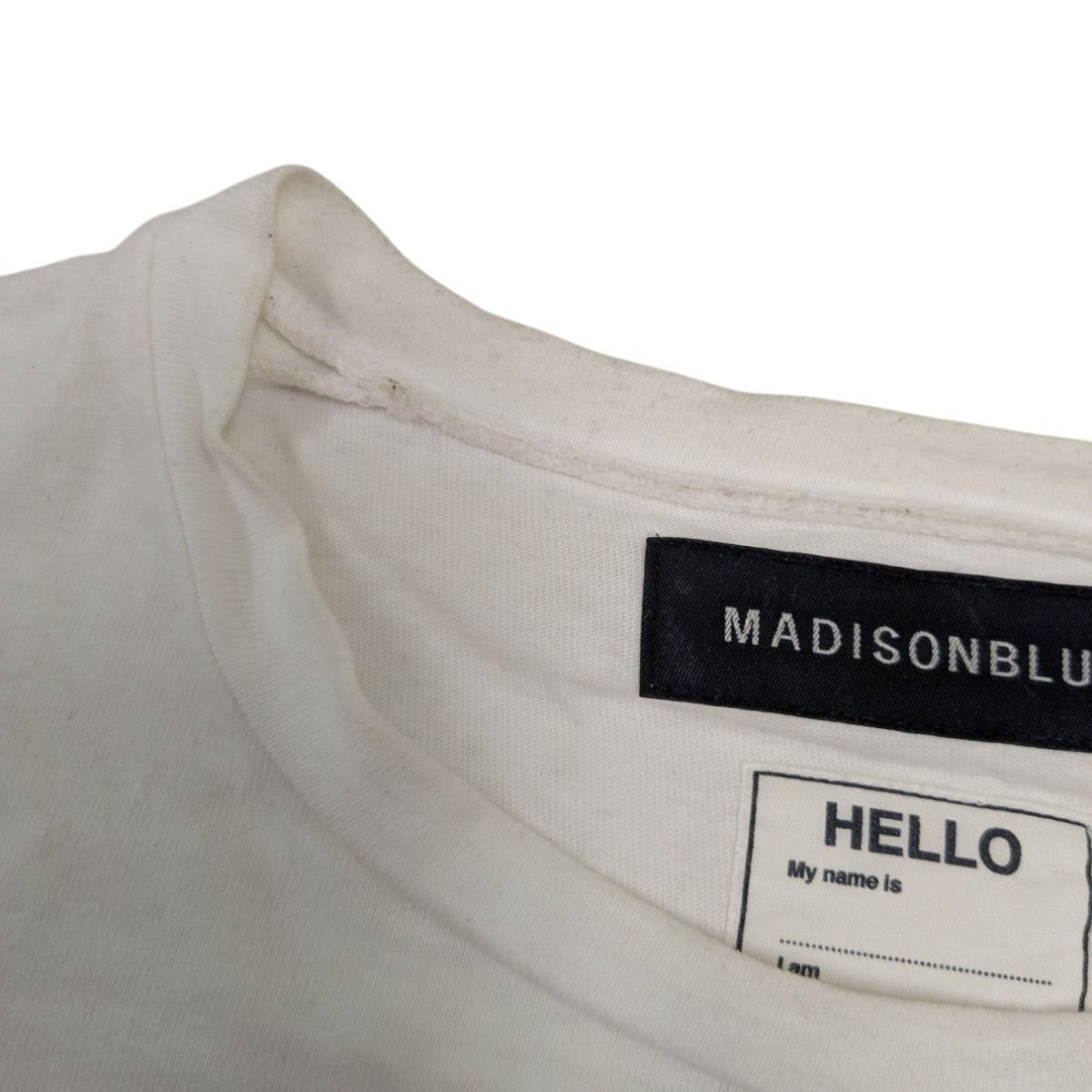 MADISON BLUE(マディソンブルー) 25SS CREW NECK TEE JEAN MNS