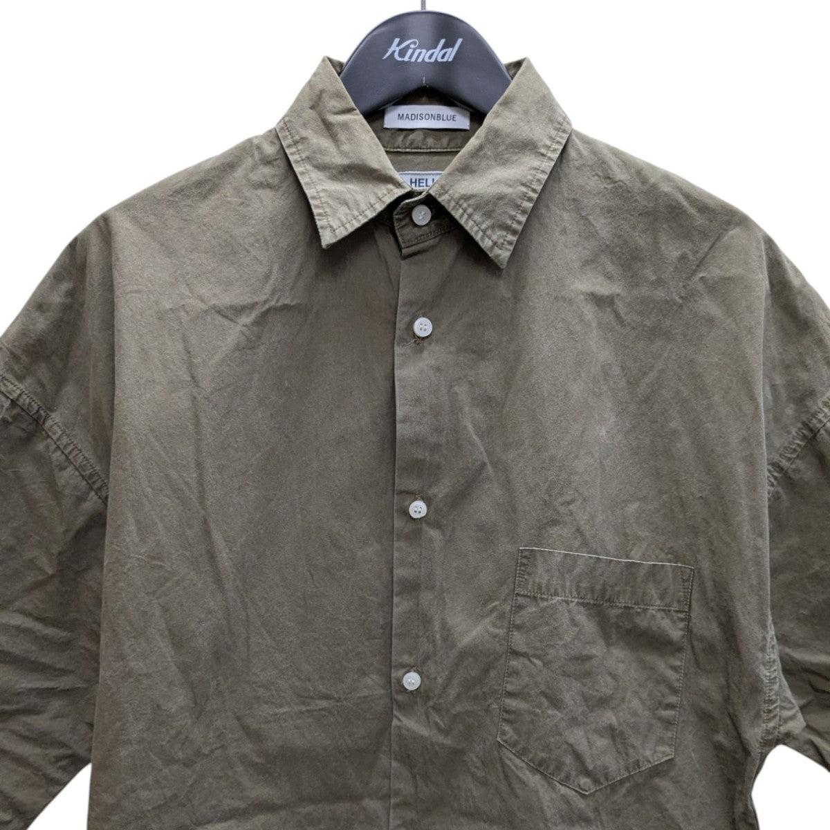 MADISON BLUE 25SSJ．BRADKEY SH WASHED OUT 半袖シャツ 古着・中古-2枚目のアイテム画像