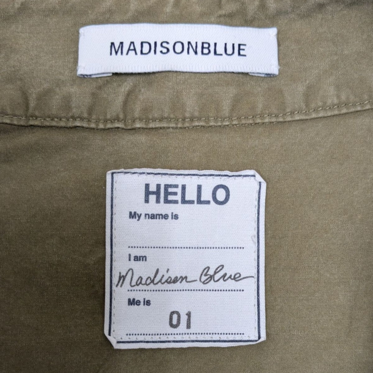 MADISON BLUE 25SSJ．BRADKEY SH WASHED OUT 半袖シャツ 古着・中古-6枚目のアイテム画像