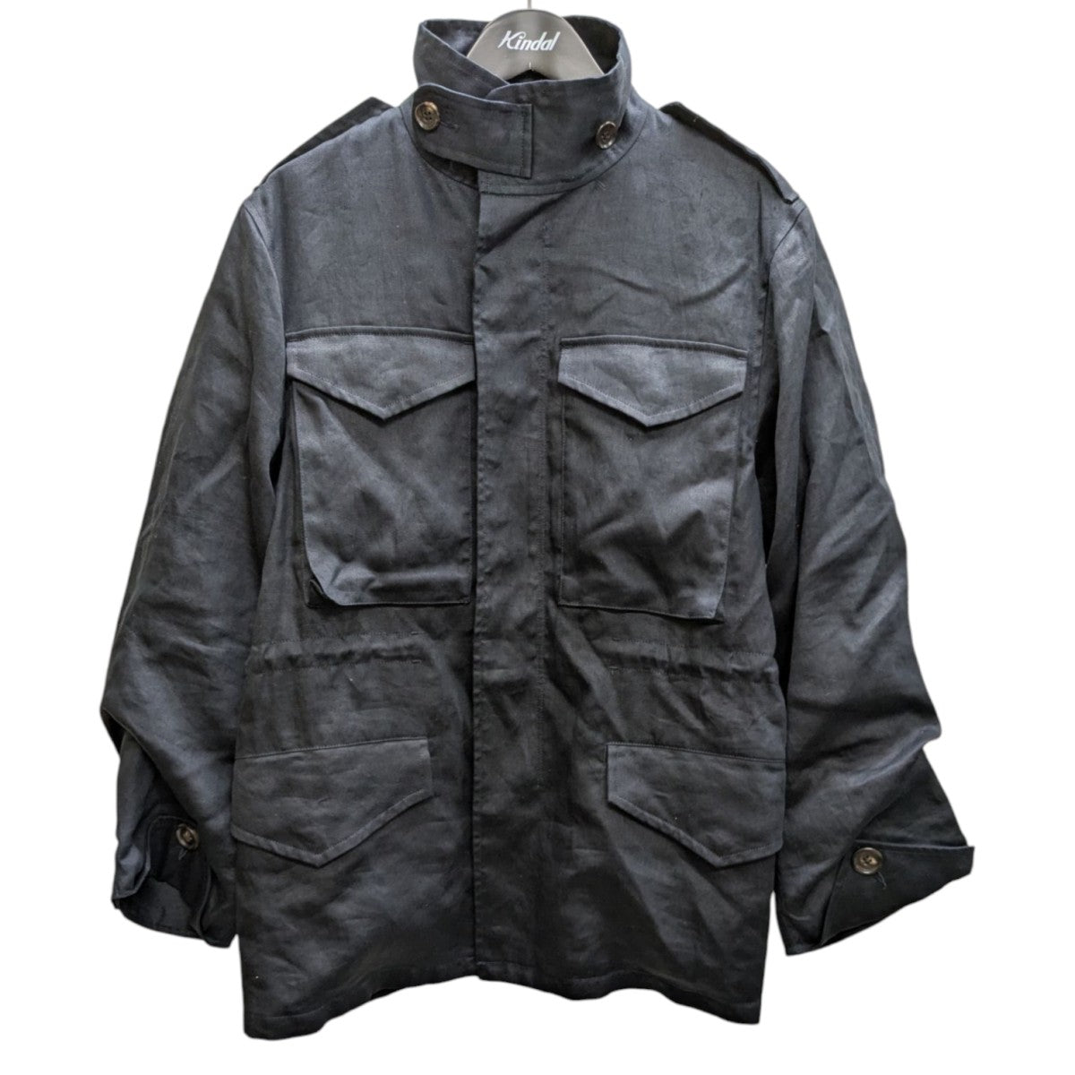 MADISON BLUE 25SS M65 LINEN SATIN MNS リネンフィールドジャケット 古着・中古-1枚目のアイテム画像