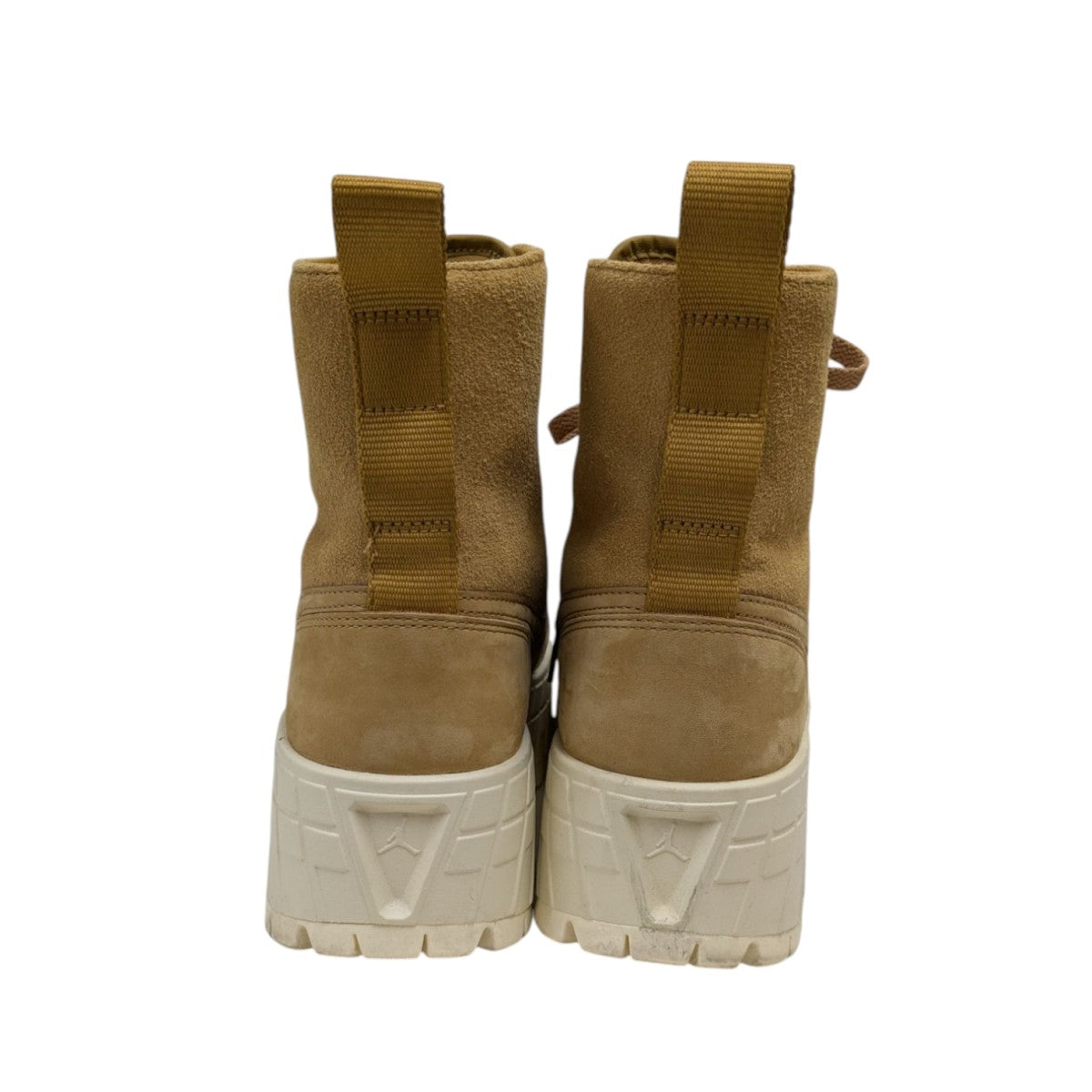 Jordan ベージュ スエード ハイカットシューズ NIKE(ナイキ) Air Jordan 1 Brooklyn Wheat Muslin ハイカット