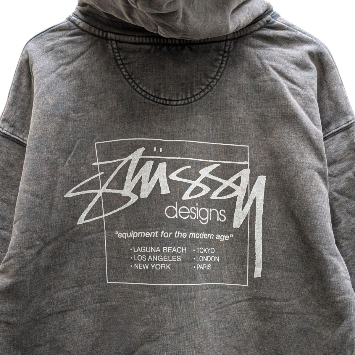 dyed stussy designs hoodieフーディー