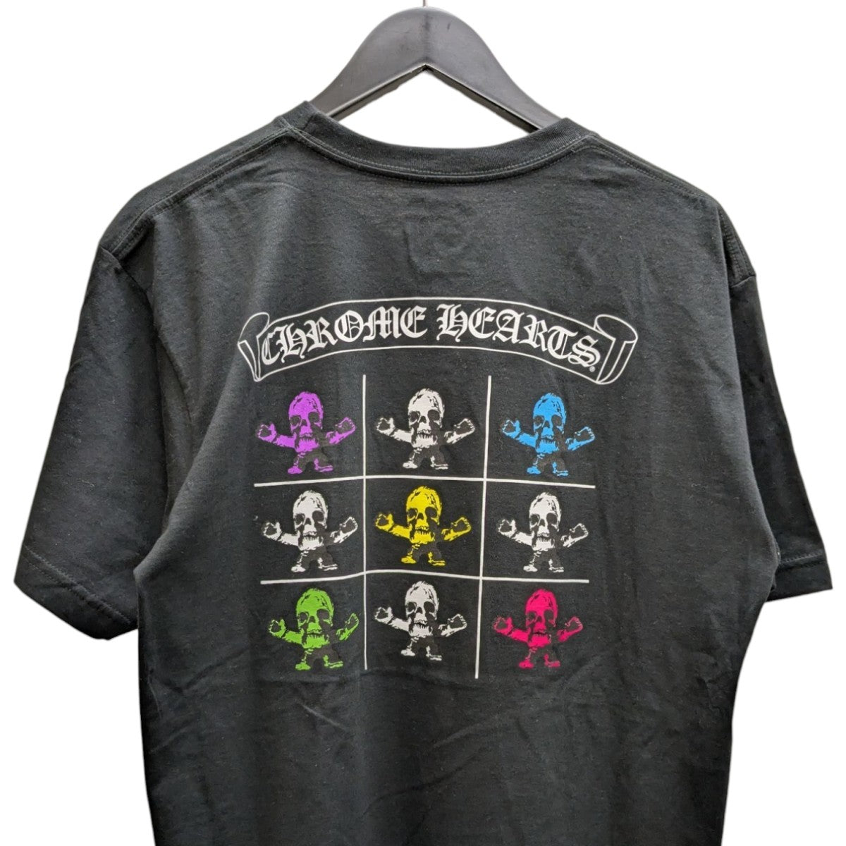 希少　CHROME HEARTS スカルプリント Tシャツ M CHROME HEARTS クロムハーツ Joe Foti Dog Star Skull Tee フォ