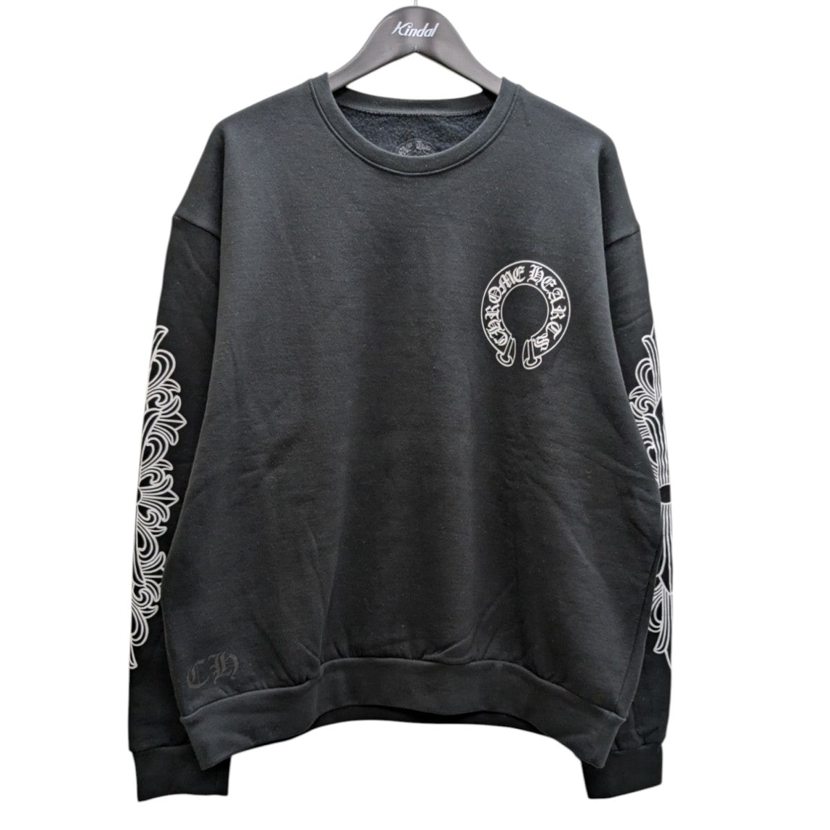 CHROME HEARTS クロムハーツ HORSE SHOE CREW NECK SWEAT アーム