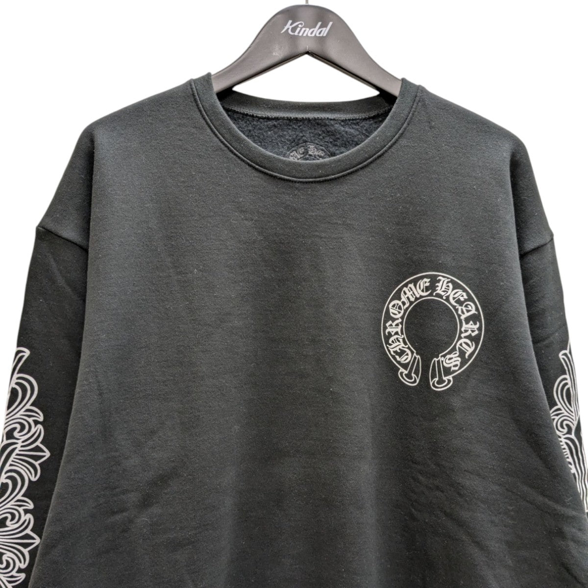 Chrome Hearts クロムハーツ　スウェット　ホースシュー M 綿 CHROME HEARTS クロムハーツ HORSE SHOE CREW NECK SWEAT アーム