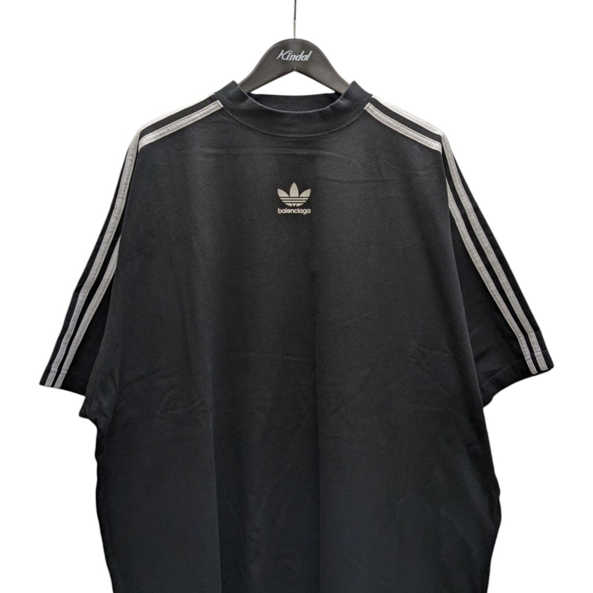 BALENCIAGA◆×adidas/22AW/Hoodie Large Fit/パーカー/L/コットン/PNK/729322// BALENCIAGA バレンシアガ 22AW ×adidas Hoodie Large Fit 729322