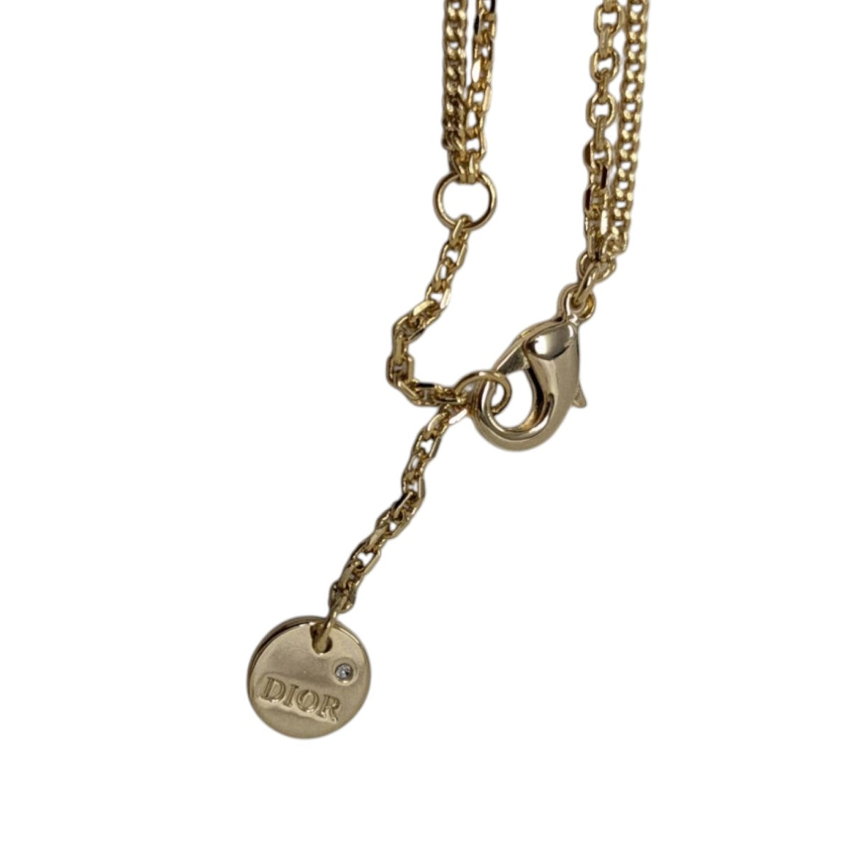 Christian Dior(クリスチャンディオール) CDロゴネックレス