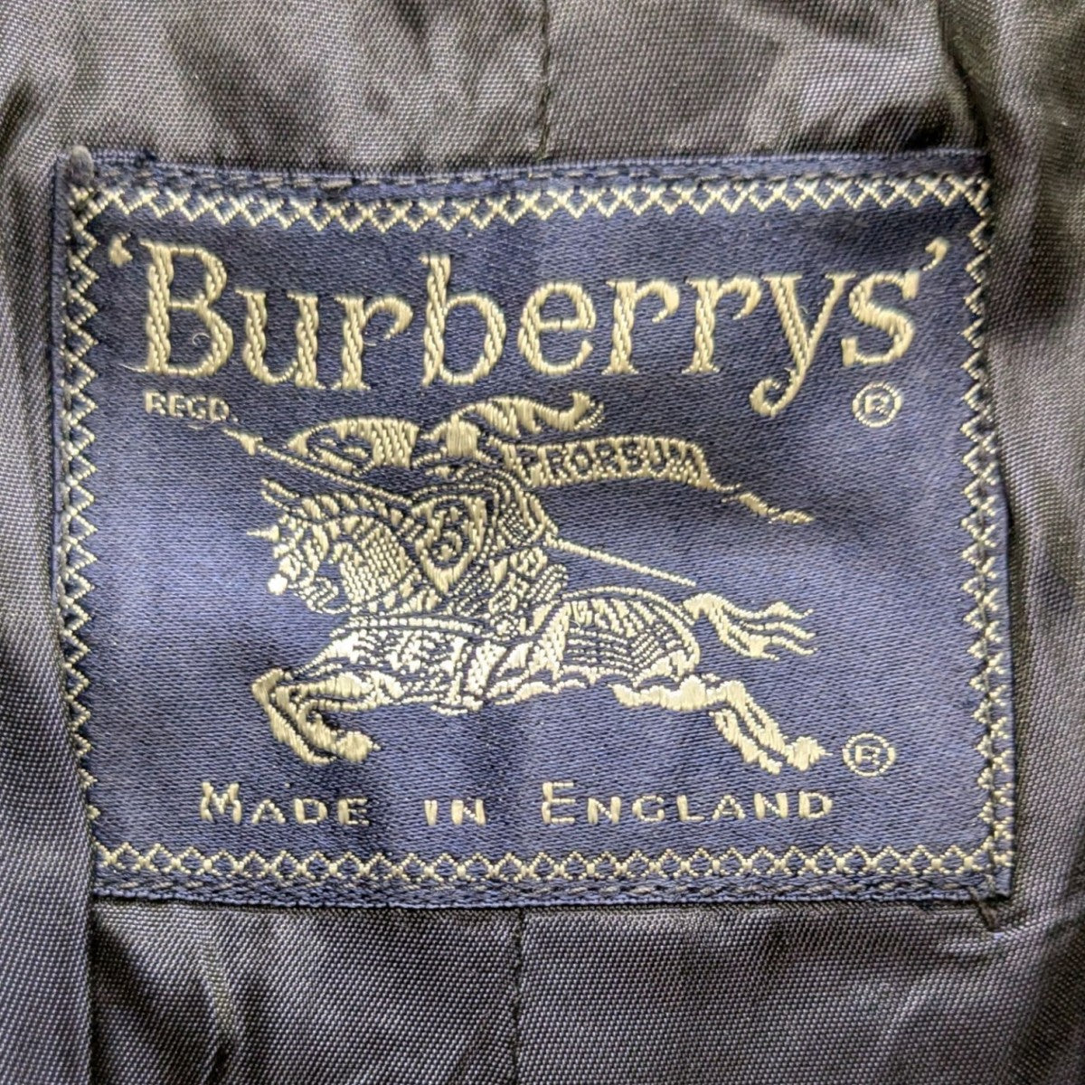 Burberry's(バーバリーズ) ステンカラーコート ネイビー サイズ
