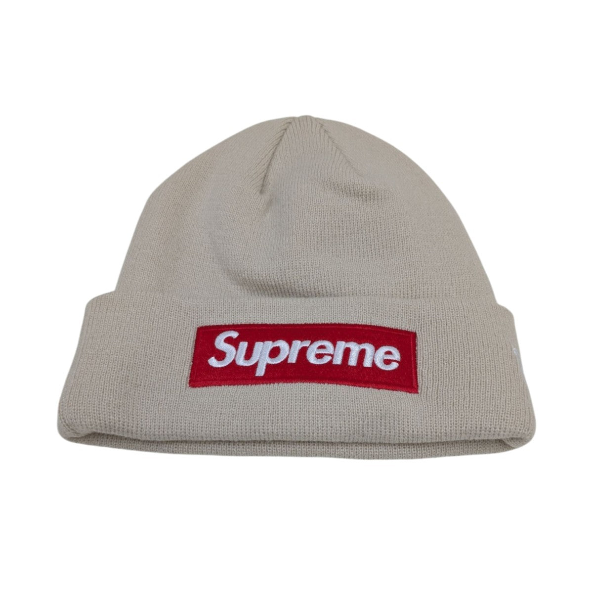 Supreme×New Era Box Logo Beanieボックスロゴニットキャップ