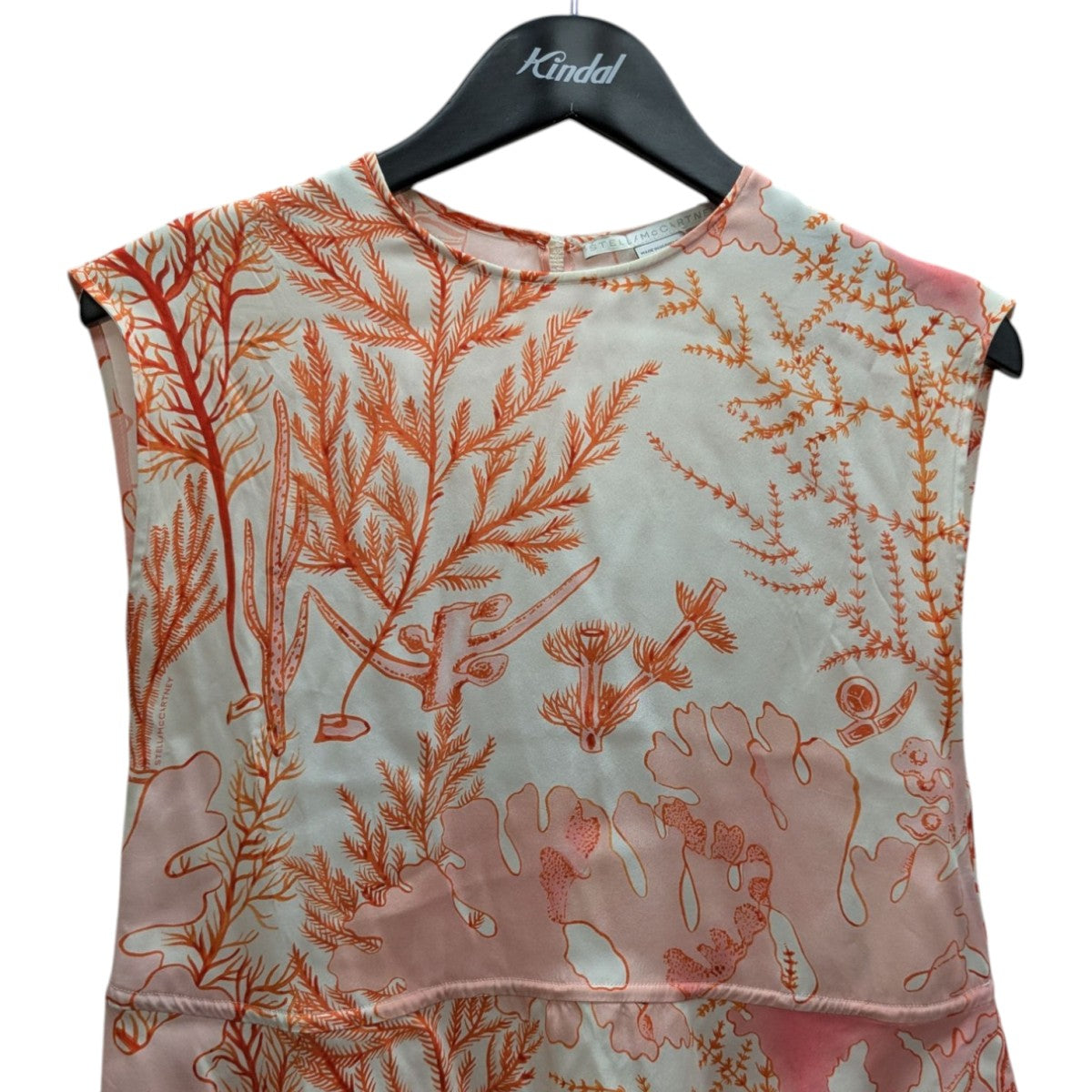 STELLA McCARTNEY 半袖シルクブラウス 古着・中古-2枚目のアイテム画像
