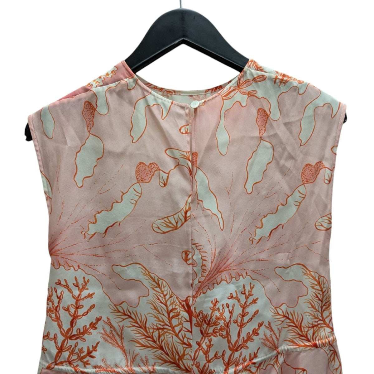 STELLA McCARTNEY 半袖シルクブラウス 古着・中古-4枚目のアイテム画像
