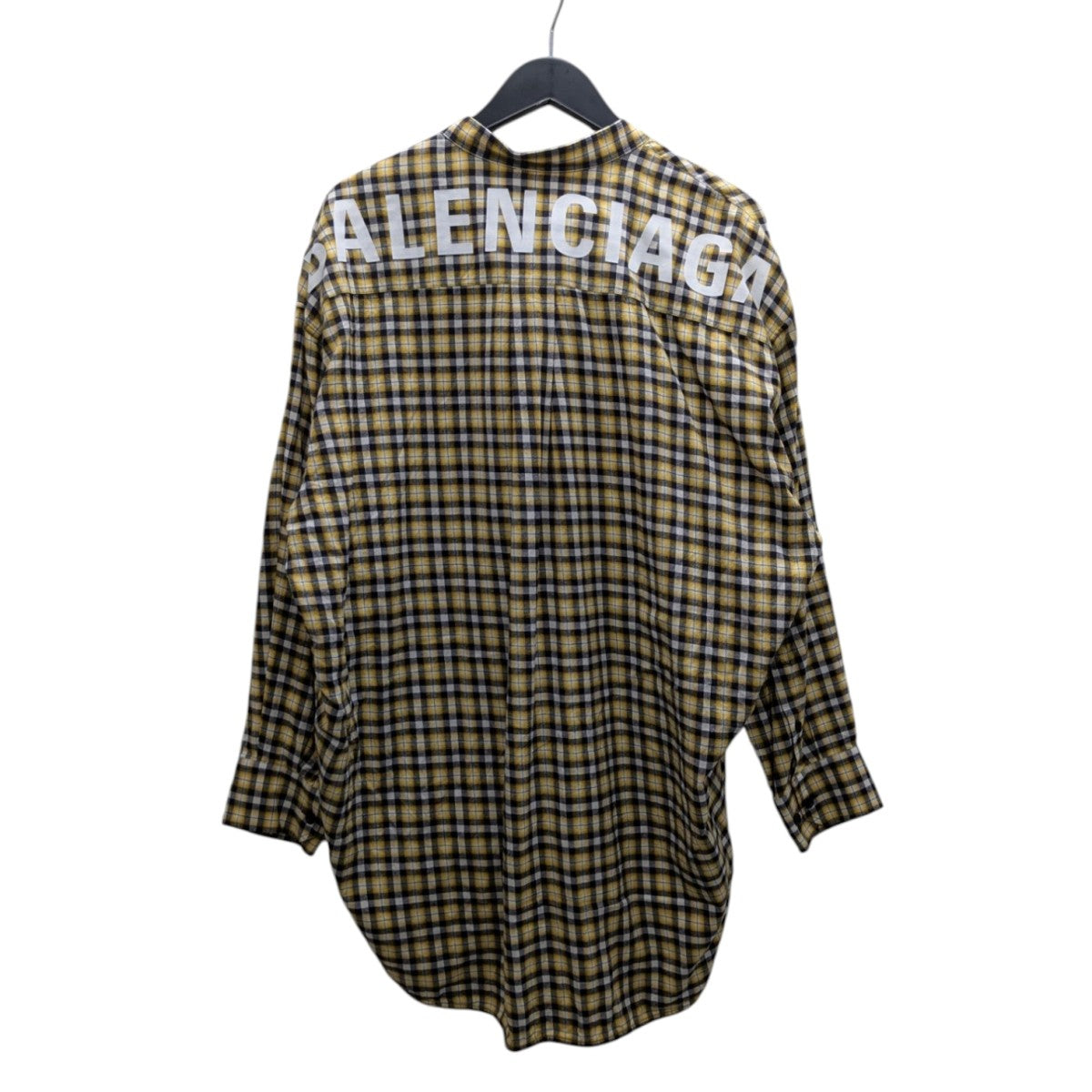 超人気ブティック BALENCIAGA(バレンシアガ) バクロゴチェックニュースウィング トップス