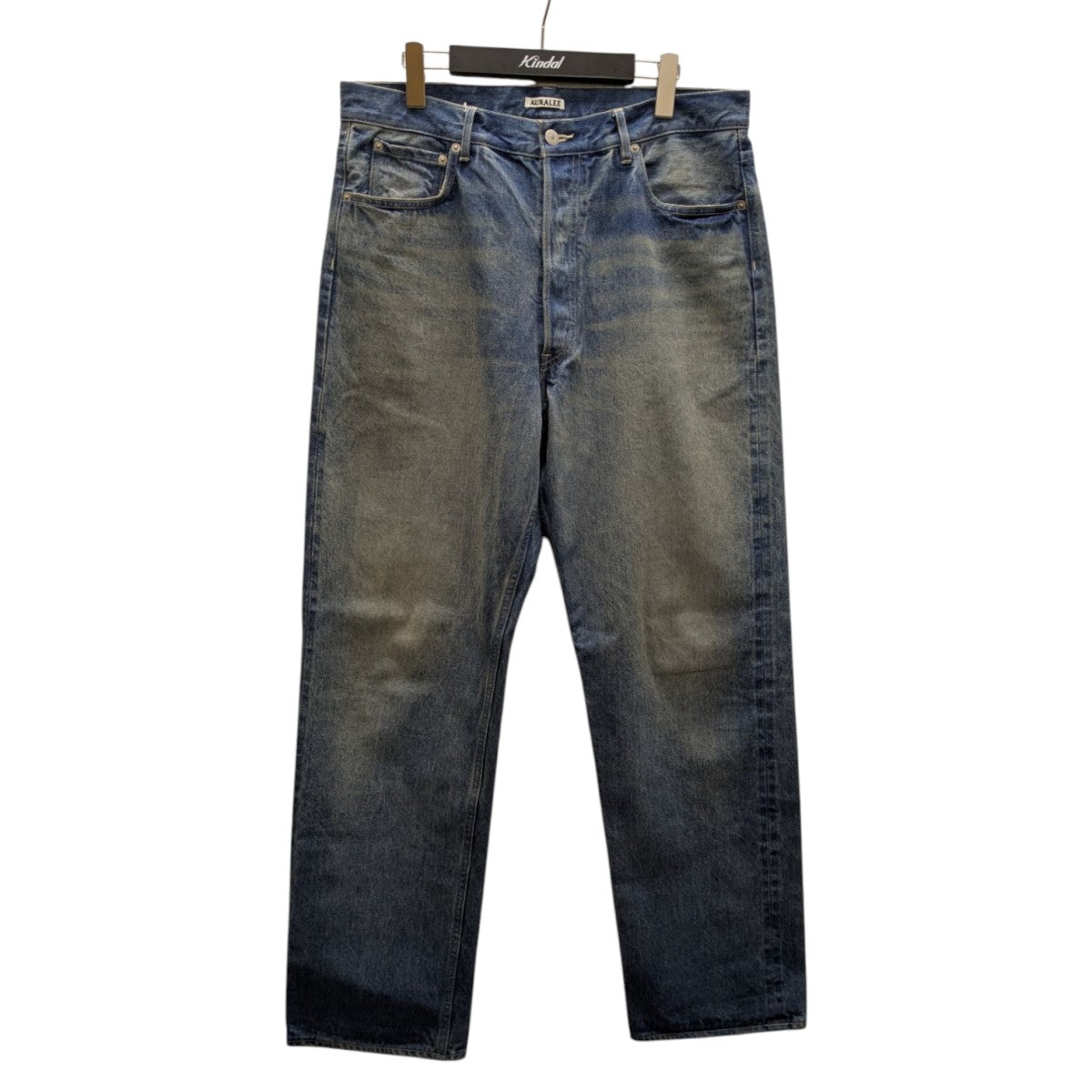 AURALEE(オーラリー) SELVEDGE FADED HEAVY DENIM WIDE PANTS