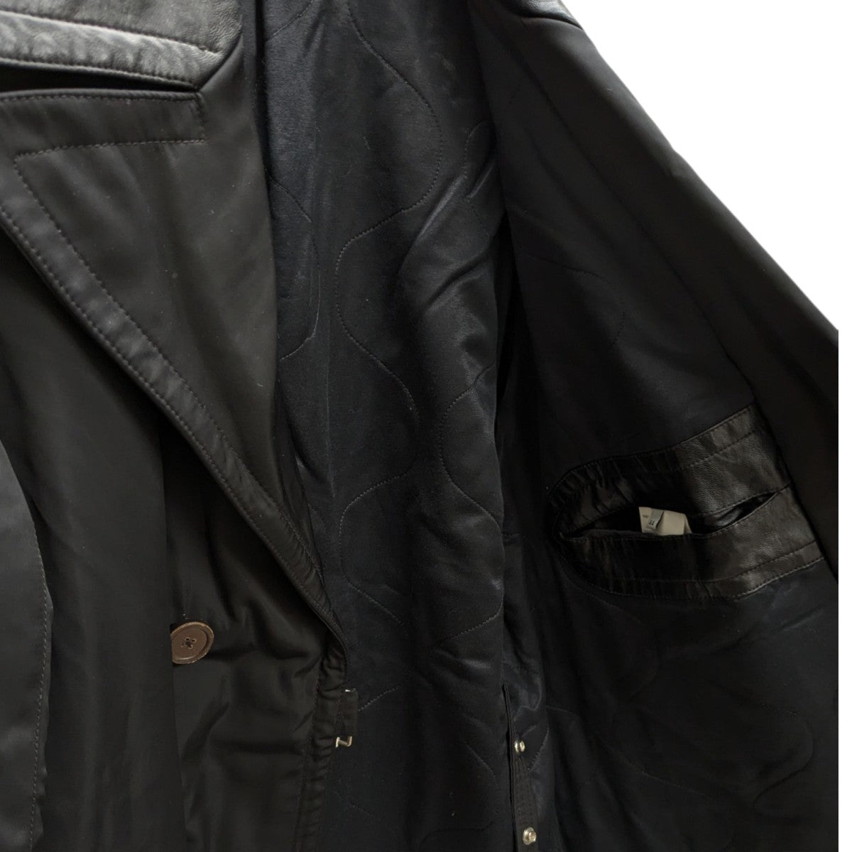 OUR LEGACY(アワーレガシー) SCOOTA COAT Black Drape Tec ハーフ