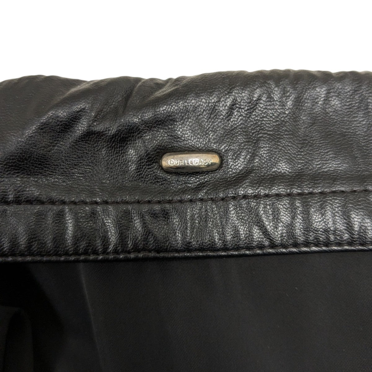 OUR LEGACY(アワーレガシー) SCOOTA COAT Black Drape Tec ハーフ