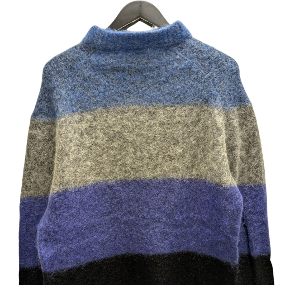 acne studios ボーダー アルパカ ウールニット ACNE STUDIOS(アクネストゥディオズ) ALBAH MOHAIRボーダー