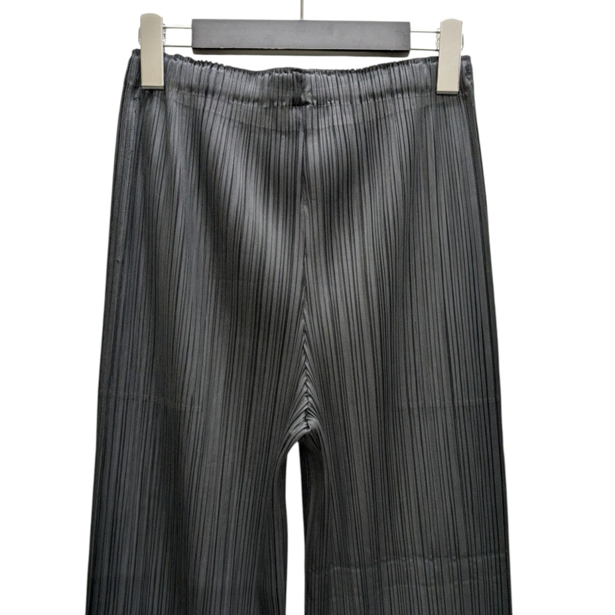 PLEATS PLEASE プリーツ　ブラック　ロングパンツ　ボトムス　サイズ2 PLEATS PLEASE プリーツ ブラック ロングパンツ ボトムス サイズ2