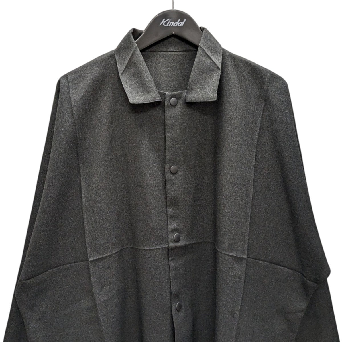 ISSEY MIYAKE MEN ウール ストライプ トラウザー 濃灰 M 3047004146782489_01_1411w.jpeg