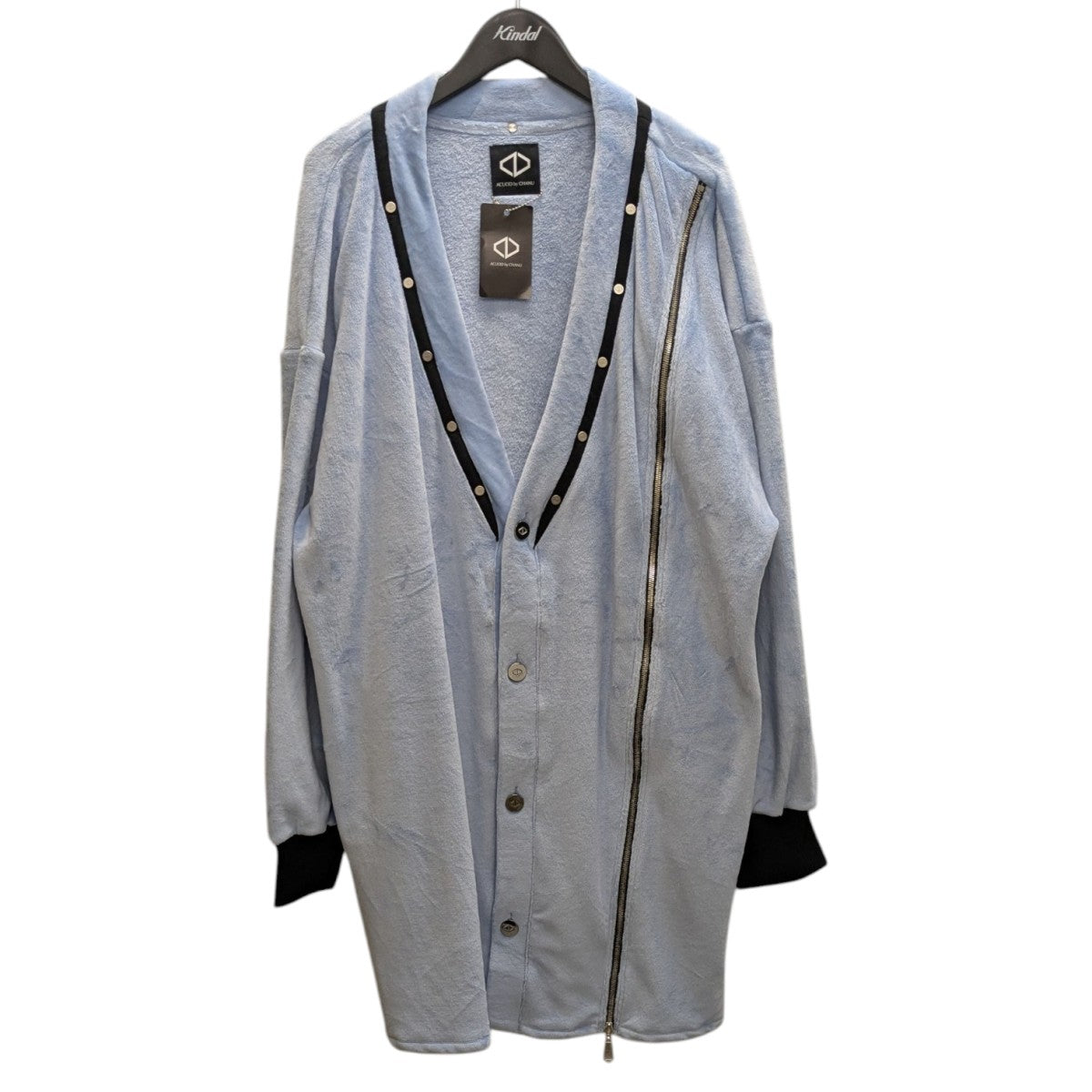ACUOD by CHANU(アクオド バイ チャヌ) Jersey Cardigan ベロア