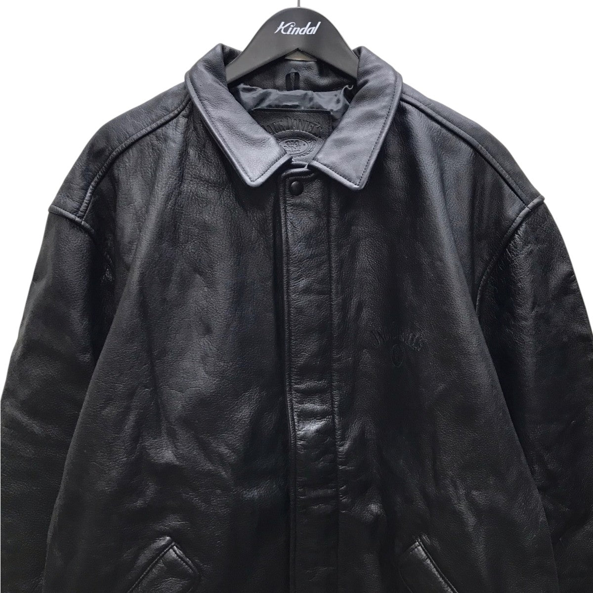 JACK DANIEL(ジャックダニエル) 00sレザーハーフコート ブラック