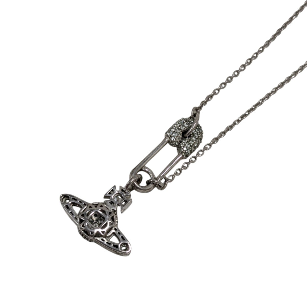 ★ vivienne westwood ピン オーブチャーム付き ネックレス ★ ◇Vivienne Westwood◇LONDON ORB ネックレス (Vivienne
