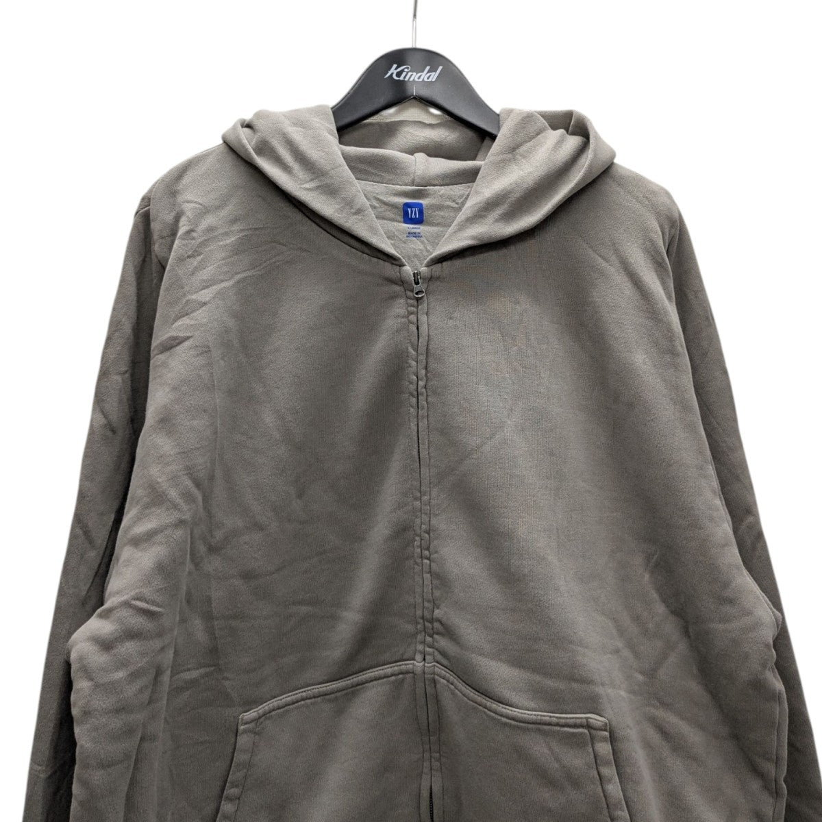 yzy GAP グレー パーカー スウエット GAP - Mサイズ Yeezy X Gap コラボ パーカー グレー イージー