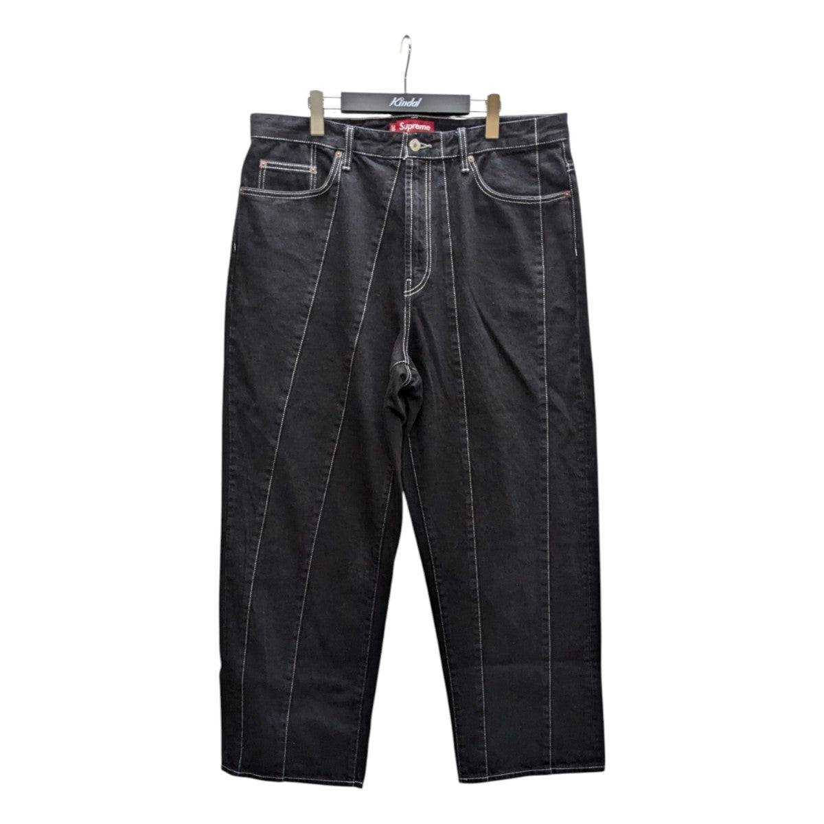 Supreme(シュプリーム) 25SS Paneled stripe baggy jeanバギー