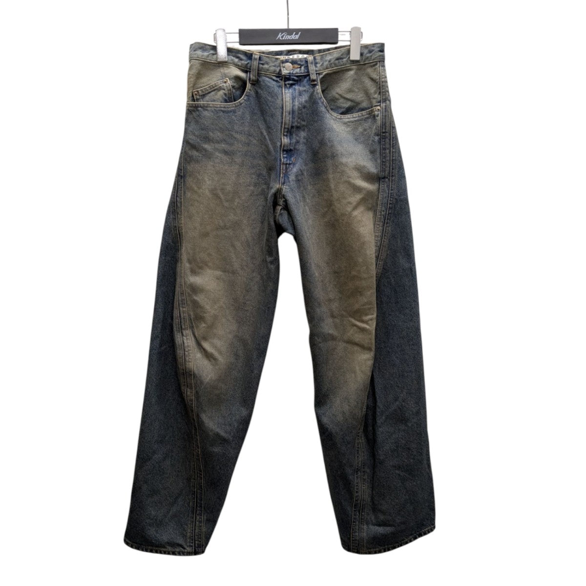NVRFRGT(ネバーフォーゲット) 3D Twisted Wide Leg Jeansデニム