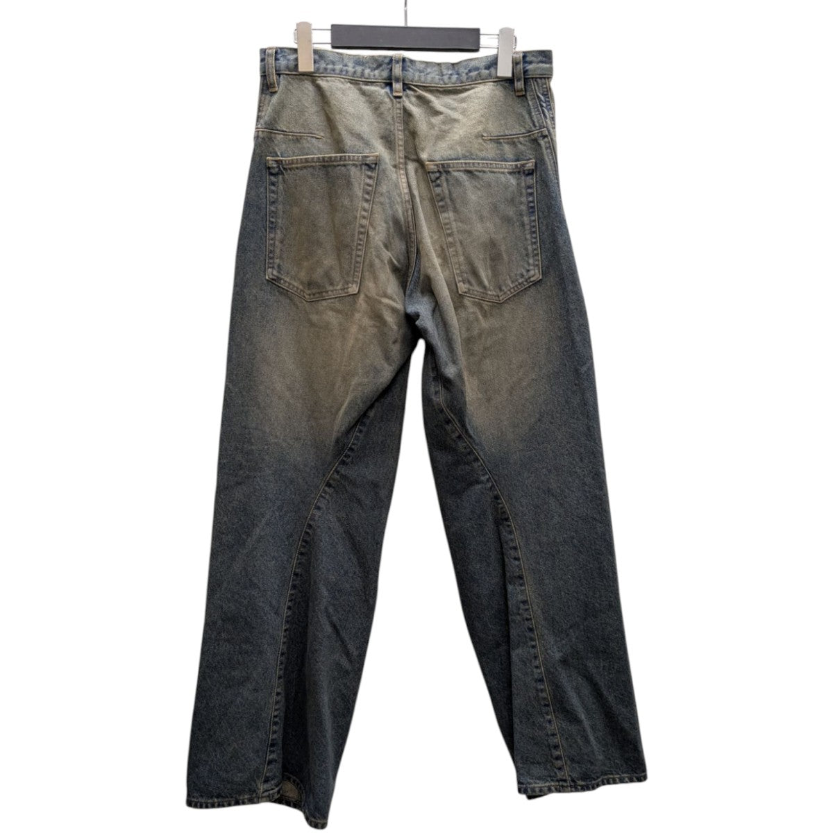 NVRFRGT(ネバーフォーゲット) 3D Twisted Wide Leg Jeansデニム