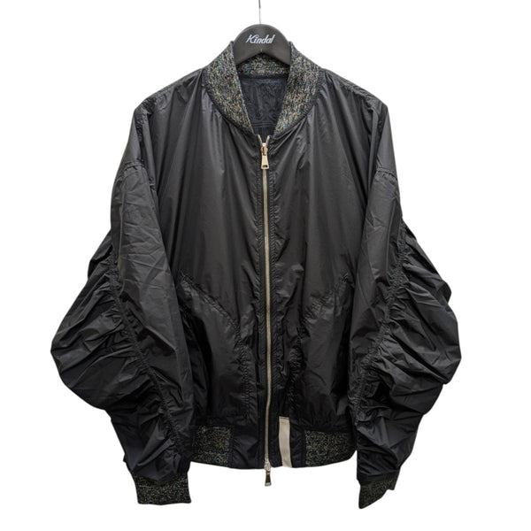 SHINYA KOZUKA(シンヤコヅカ) bomber as canvasジップジャケット