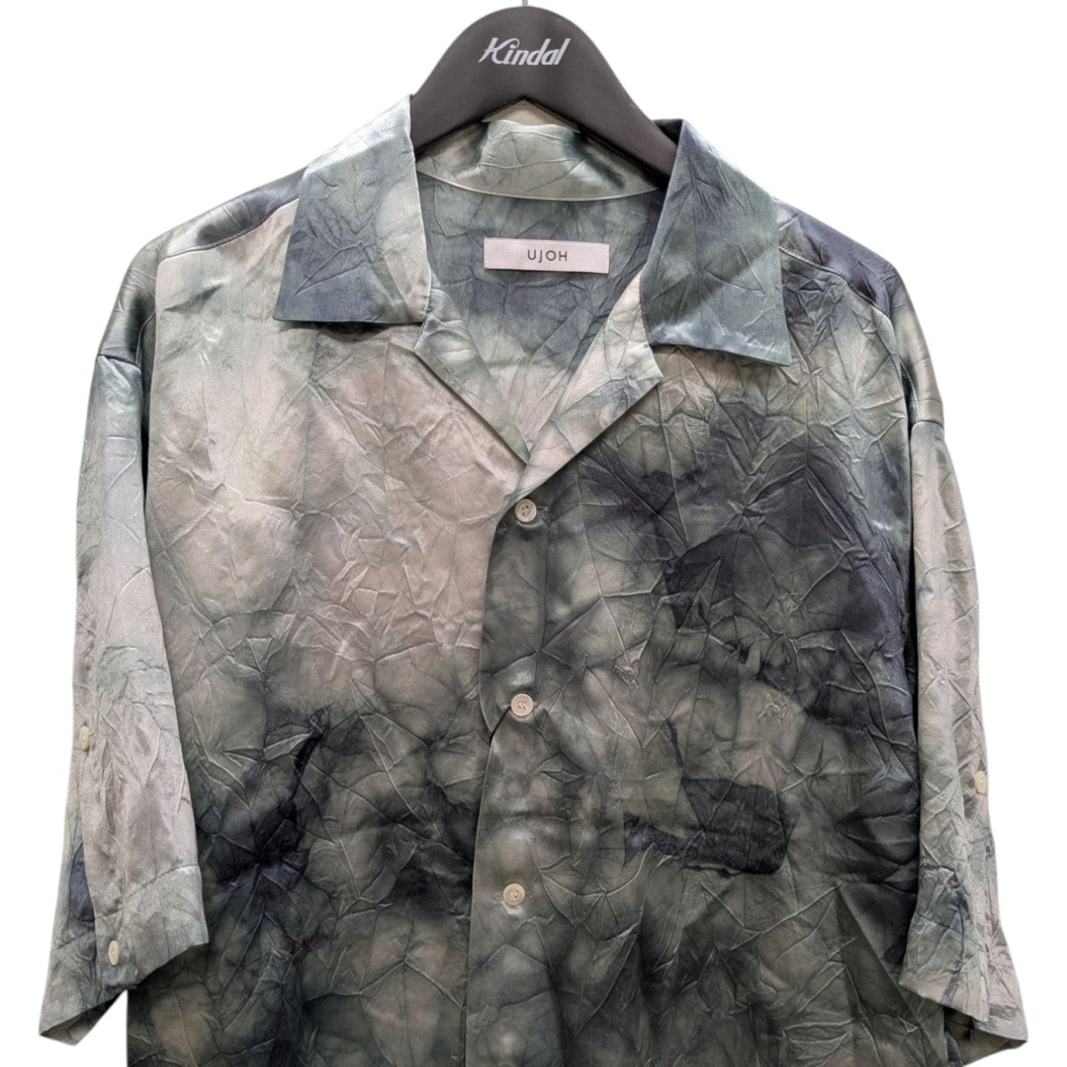 UJOH SLIT SLEEVE OPEN COLLAR SHIRT オープンカラーシャツ 古着・中古-2枚目のアイテム画像
