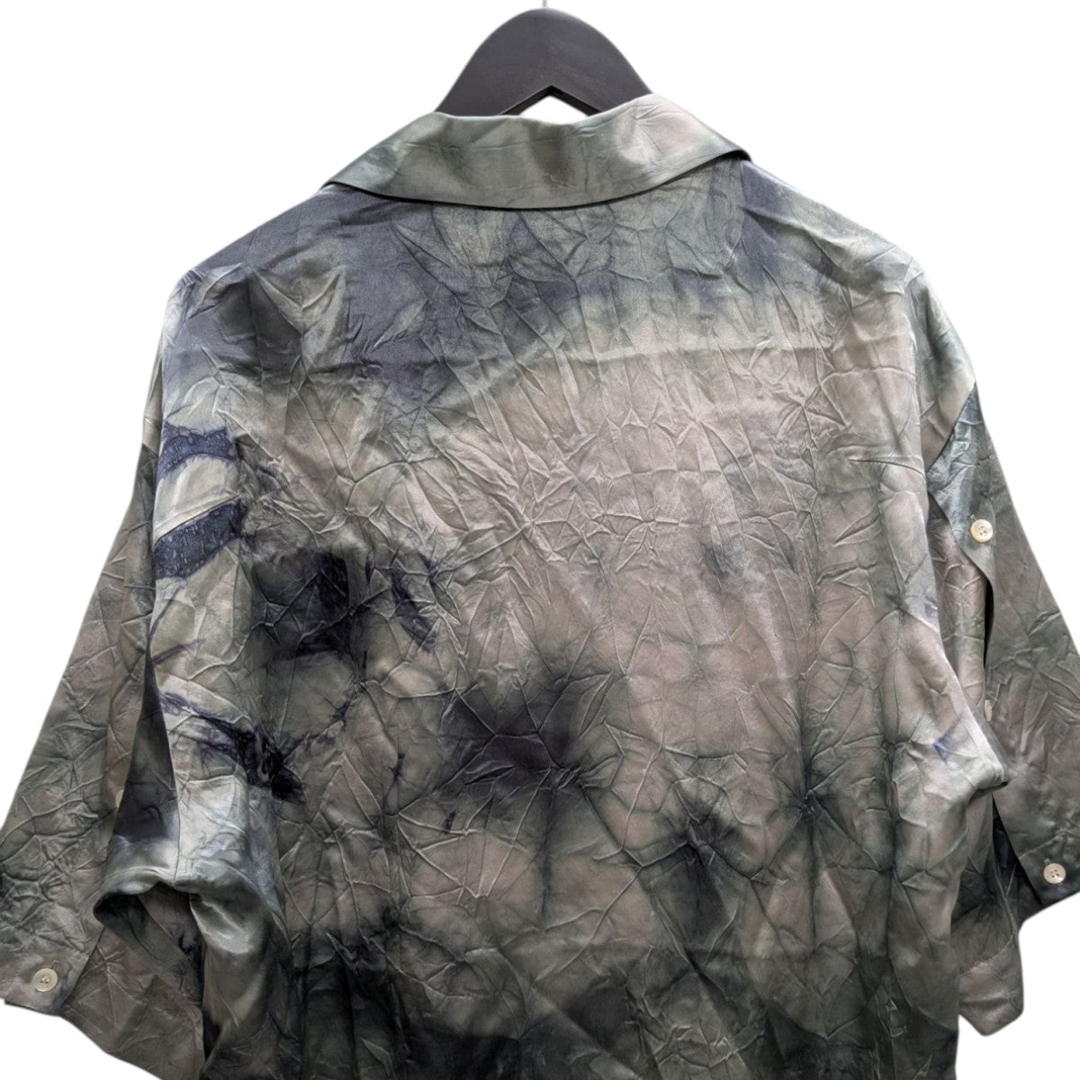 UJOH SLIT SLEEVE OPEN COLLAR SHIRT オープンカラーシャツ 古着・中古-4枚目のアイテム画像