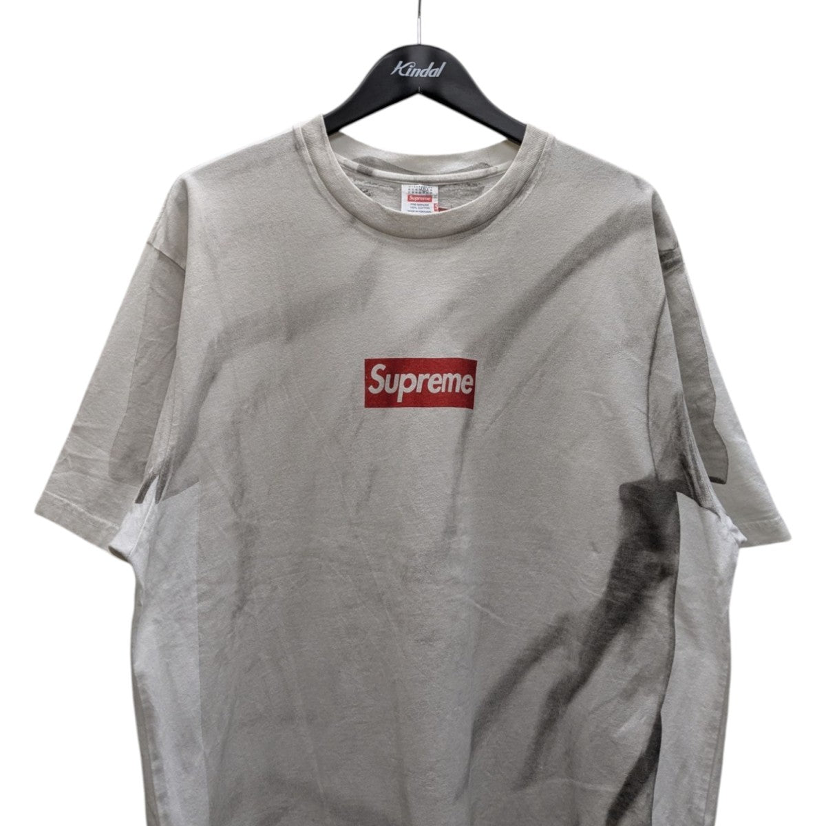 ［VINTAGE] Supreme×MM6 コットン Tシャツ S メンズ★Aランク Supreme×MM6 Maison Margiela ボックスロゴTシャツ ホワイト